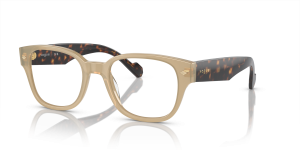 Vogue VO5529-W900 เบจโอปอล กรอบแว่นสายตาทรงหมอน