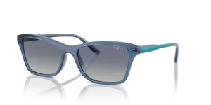 Vogue VO5551S 30854L กรอบน้ำเงินโปร่งใส