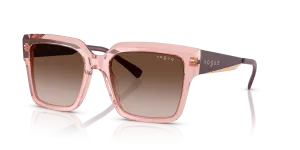 Vogue VO5553S 286413 แว่นกันแดดชมพูเข้มโปร่งใส สำหรับผู้หญิง