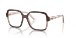 กรอบแว่นสายตา Vogue VO5555F-3153 Top Brown Milky Brown Vogue VO5555F 3153 กรอบแว่นสายตาน้ำตาลนม