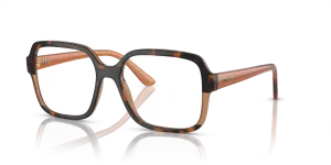 Vogue VO5555F 3157 กรอบลายเต่า ขาแว่นกากเพชร