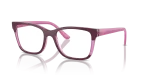 กรอบแว่นสายตา Vogue VO5556F-2084 Top Purple Transparent Purple Vogue VO5556F 2084 กรอบม่วง ขาแว่นบานเย็น