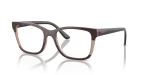 กรอบแว่นสายตา Vogue VO5556F-3153 Top Brown/Milky Brown Vogue VO5556F-3153 กรอบแว่นสายตา Low Bridge Fit