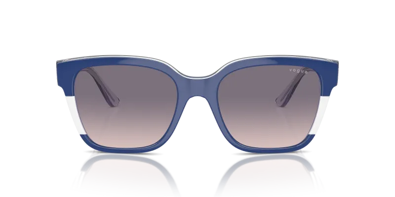 Vogue VO5558SF-315236 ฟ้าไล่เทา ด้านหน้า