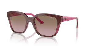 Vogue VO5558SF 315414 แว่นกันแดดบอร์กโดซ์บานเย็น