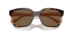 แว่นกันแดด Vogue VO5558SF-315773 Top Havana/Transparent Brown Vogue VO5558SF-315773 close-up ด้านหน้า
