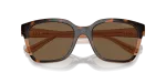 แว่นกันแดด Vogue VO5558SF-315773 Top Havana/Transparent Brown Vogue VO5558SF-315773 close-up ด้านหน้า