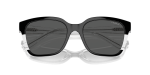 แว่นกันแดด Vogue VO5558SF-W82787 Top Black Transparent Dark Grey Vogue VO5558SF W82787 close-up ด้านหน้า
