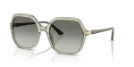 แว่นกันแดด Vogue VO5561S-302211 Transparent Green Gradient Grey Vogue VO5561S-302211 แว่นกันแดดเขียวโปร่งใสเลนส์เทาไล่ระดับ สำหรับผู้หญิง