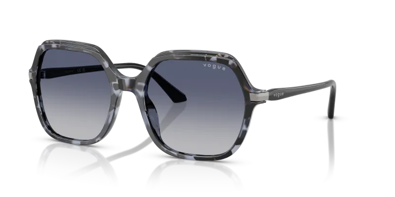 Vogue VO5561S 31474L แว่นกันแดดลายเต่าน้ำเงิน ผู้หญิง