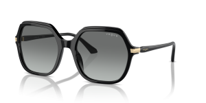 Vogue VO5561S-W44/11 W44/11 แว่นกันแดดดำเลนส์เทาไล่ระดับ ผู้หญิง