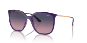 Vogue VO5564SF 1647I6 แว่นกันแดดม่วงโปร่งใส