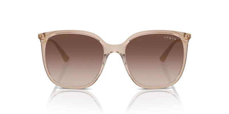 Vogue VO5564SF-315113 น้ำตาลโปร่งใส ด้านหน้า