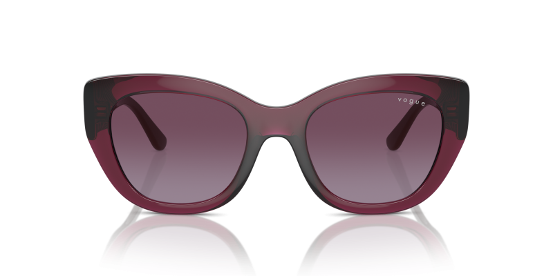 Vogue VO5567S-29898H เชอร์รี่โปร่งใส ด้านหน้า