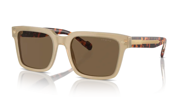 Vogue VO5573S W90073 แว่นกันแดดเบจโอปอล สำหรับผู้ชาย