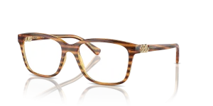 Vogue VO5574B 1508 แว่นสายตาลายฮาวานาเข้มแถบ สำหรับผู้หญิง