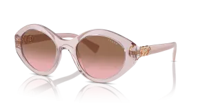 Vogue VO5576SB 294214 กรอบชมพูโปร่งใส ประดับ Strass