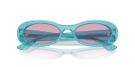 แว่นกันแดด Vogue VO5582S-316676 Transparent Turquoise Violet Vogue VO5582S 316676 close-up ด้านหน้า
