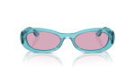 แว่นกันแดด Vogue VO5582S-316676 Transparent Turquoise Violet Vogue VO5582S 316676 ด้านหน้า