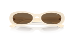 แว่นกันแดด Vogue VO5582S-316773 Full Ivory Dark Brown Vogue VO5582S 316773 close-up ด้านหน้า