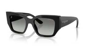 Vogue VO5583SF W44/11 กรอบดำ เลนส์เทาไล่ระดับ