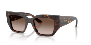 Vogue VO5583SF W65613 กรอบฮาวานาเข้ม เลนส์น้ำตาลไล่ระดับ