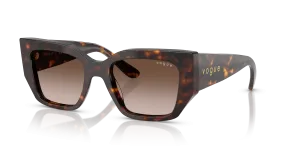 Vogue VO5583SF W65613 กรอบฮาวานาเข้ม เลนส์น้ำตาลไล่ระดับ