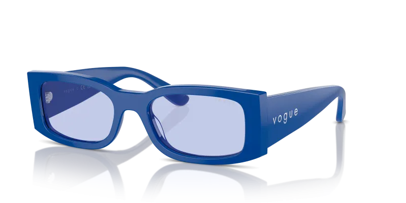 แว่นกันแดด Vogue VO5584S-31621A Full Blue Violet Vogue VO5584S 31621A แว่นกันแดดสีน้ำเงินเต็มเลนส์ม่วง สำหรับผู้หญิง