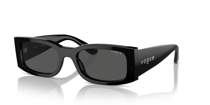 แว่นกันแดด Vogue VO5584S-W44/87 Black Dark Grey Vogue VO5584S-W44/87 แว่นกันแดดดำ เลนส์เทาเข้ม ผู้หญิง
