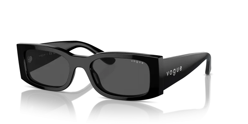 แว่นกันแดด Vogue VO5584S-W44/87 Black Dark Grey Vogue VO5584S-W44/87 แว่นกันแดดดำ เลนส์เทาเข้ม ผู้หญิง
