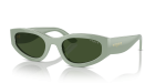 แว่นกันแดด Vogue VO5585S-316171 Full Light Green Dark Green Vogue VO5585S 316171 แว่นกันแดดสีเขียวอ่อนแบบเต็ม ผู้หญิง