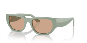 Vogue VO5586S 3161/3 แว่นกันแดดสีเขียวอ่อนแบบเต็ม ผู้หญิง