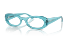 กรอบแว่นสายตา Vogue VO5596-3166 Transparent Turquoise Vogue VO5596 3166 กรอบแว่นสายตาเทอร์คอยส์โปร่งใส