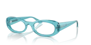 Vogue VO5596 3166 กรอบแว่นสายตาเทอร์คอยส์โปร่งใส
