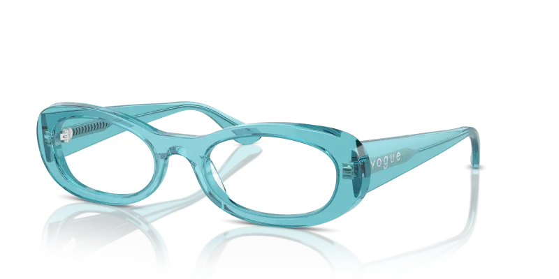 Vogue VO5596 3166 กรอบแว่นสายตาเทอร์คอยส์โปร่งใส