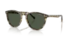 แว่นกันแดด Vogue VO5599S-31869A Yellow Havana Dark Green Polarized Vogue VO5599S 31869A แว่นกันแดดฮาวานาเหลืองเลนส์โพลาไรซ์เขียวเข้ม สำหรับผู้ชาย
