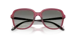 แว่นกันแดด Vogue VO5601SF-298911 Transparent Cherry Grey Gradient Vogue VO5601SF 298911 close-up ด้านหน้า