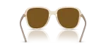 แว่นกันแดด Vogue VO5601SF-299083 Transparent Caramel Dark Brown Polarized Vogue VO5601SF 299083 ขาแว่นด้านใน