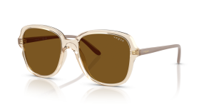 Vogue VO5601SF 299083 แว่นกันแดดคาราเมลโปร่งใสโพลาไรซ์