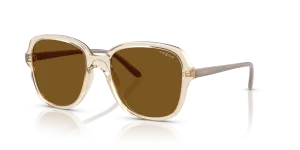 Vogue VO5601SF 299083 แว่นกันแดดคาราเมลโปร่งใสโพลาไรซ์