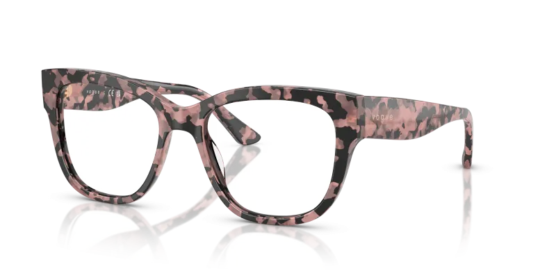 Vogue VO5605F-3150 แว่นสายตาชมพูลายเต่า สำหรับผู้หญิง