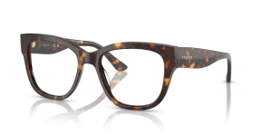 Vogue VO5605F W656 แว่นสายตาสีฮาวานาเข้ม ทรงสี่เหลี่ยมจัตุรัส ผู้หญิง