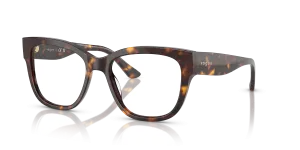 Vogue VO5605F W656 แว่นสายตาสีฮาวานาเข้ม ทรงสี่เหลี่ยมจัตุรัส ผู้หญิง