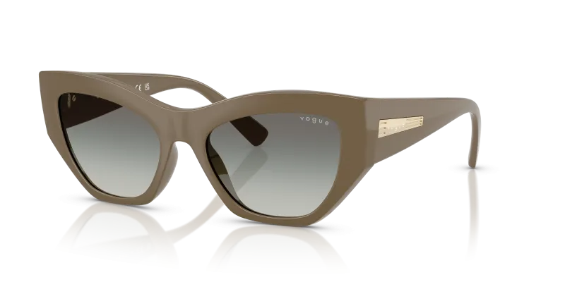 แว่นกันแดด Vogue VO5607S-317511 Full Brown Gradient Dark Grey Vogue VO5607S 317511 แว่นกันแดดสีน้ำตาลเต็ม ผู้หญิง
