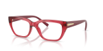 กรอบแว่นสายตา Vogue VO5609-3084 Transparent Cherry Vogue VO5609 3084 แว่นสายตาสีเชอร์รี่โปร่งใส สำหรับผู้หญิง