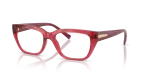 Vogue VO5609 3084 แว่นสายตาสีเชอร์รี่โปร่งใส สำหรับผู้หญิง