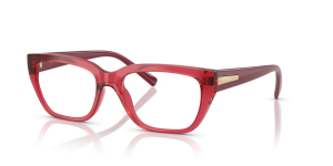 Vogue VO5609 3084 แว่นสายตาสีเชอร์รี่โปร่งใส สำหรับผู้หญิง
