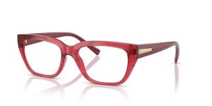 Vogue VO5609 3084 แว่นสายตาสีเชอร์รี่โปร่งใส สำหรับผู้หญิง
