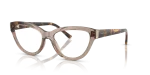 Vogue VO5610B 2940 กรอบน้ำตาลโปร่งใส ประดับ Strass