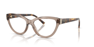 Vogue VO5610B 2940 กรอบน้ำตาลโปร่งใส ประดับ Strass